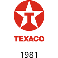 Texaco Logo - 1981