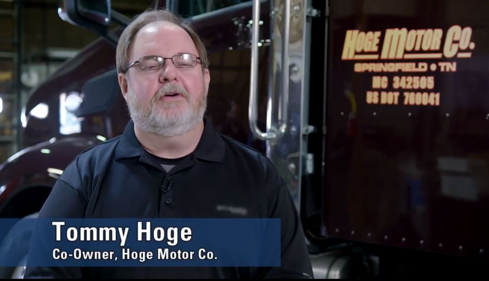 Tommy Hoge, Co-Owner, Hoge Motor Co